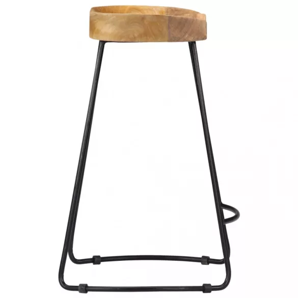 2 db tömör mangófa Gavin bárszék