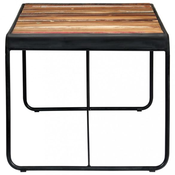 tömör újrahasznosított fa étkezőasztal 180 x 90 x 76 cm