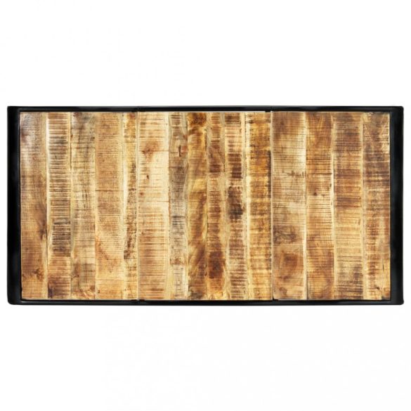 tömör nyers mangófa étkezőasztal 180 x 90 x 76 cm