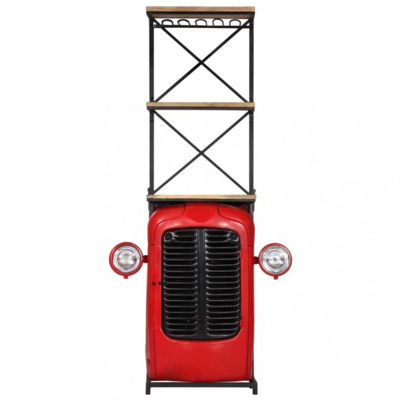 tömör mangófa traktor borszekrény 49 x 31 x 172 cm