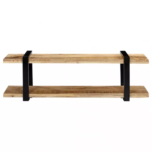 tömör mangófa TV-szekrény 130 x 40 x 40 cm