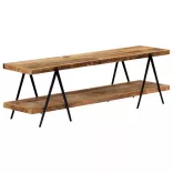 tömör mangófa TV-szekrény 160 x 40 x 50 cm