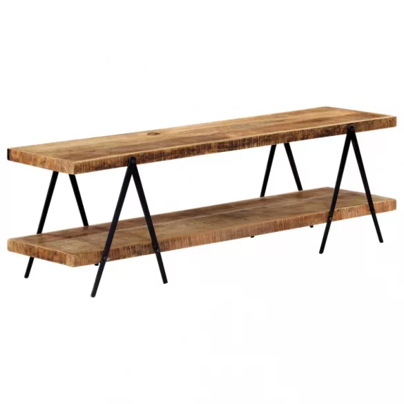 tömör mangófa TV-szekrény 160 x 40 x 50 cm