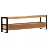 tömör mangófa TV-szekrény 150 x 30 x 45 cm