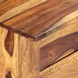 tömör akácfából tálalószekrény 118 x 30 x 60 cm
