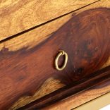 tömör akácfából TV-szekrény 140 x 30 x 45 cm