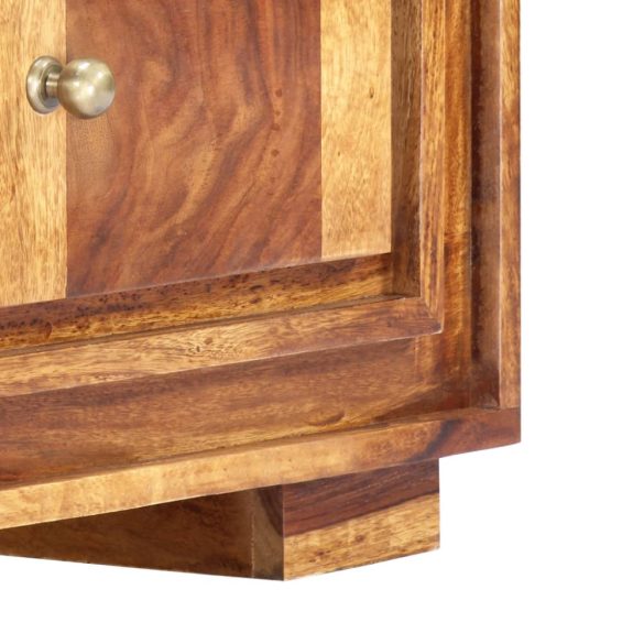 tömör akácfából TV-szekrény 118 x 30 x 40 cm