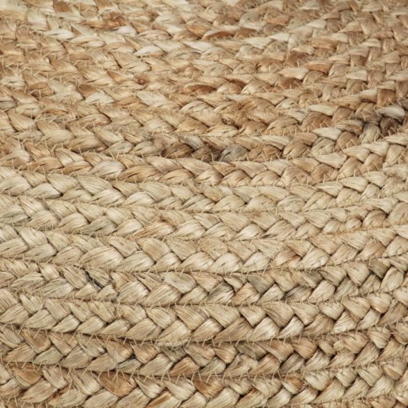 kézzel készült juta puff 40 x 45 cm