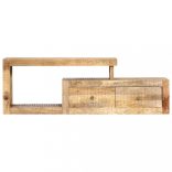 tömör mangófa TV-szekrény 120 x 30 x 40 cm