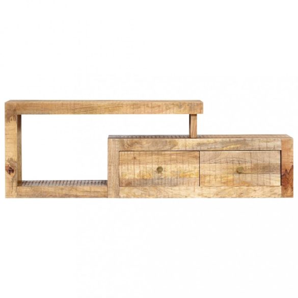 tömör mangófa TV-szekrény 120 x 30 x 40 cm