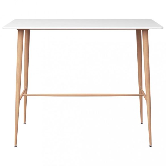 fehér bárasztal 120 x 60 x 105 cm