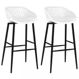 2 db fehér bárszék