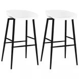 2 db fehér bárszék