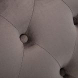 szürke bársonydívány