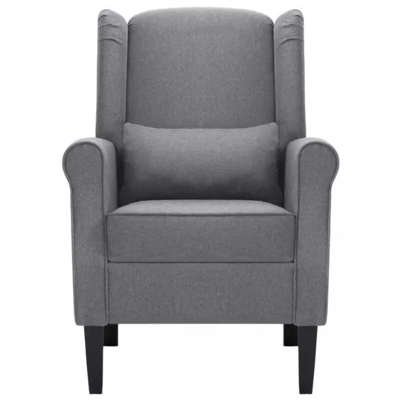 sötétszürke szövetfotel