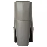 szürke magas sarkú cipő formájú műbőr szék