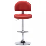 2 db bordó műbőr bárszék