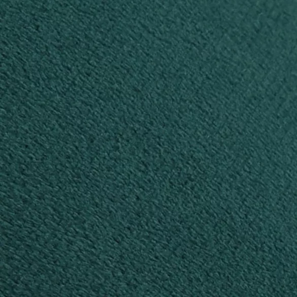 sötétzöld és aranyszínű bársony ülőke 28 x 36 cm