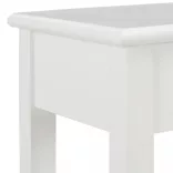 fehér fa tálalóasztal 110 x 35 x 80 cm