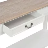 fehér fa tálalóasztal 110 x 35 x 80 cm