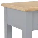 szürke fa tálalóasztal 110 x 35 x 80 cm