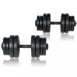 Összecsukható súlyzópad súlyzókészlet otthoni edzőteremhez