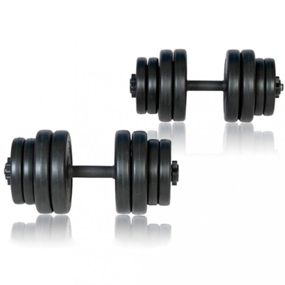 Összecsukható súlyzópad súlyzókészlet otthoni edzőteremhez