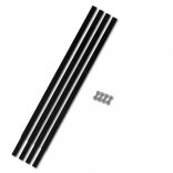 Föld Fúró 150 mm Fogantyú Hosszabbító Csö 5 m Acél