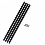 Föld Fúró 180 mm Fogantyú Hosszabbító Csö 5 m Acél