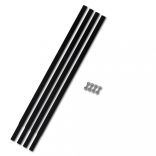 Föld Fúró 80 mm Fogantyú Hosszabbító Csö 13 m Acél.