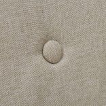 4 db bézs szövet és tömör tölgyfa étkezőszék