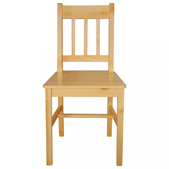 6 db fenyőfa étkezőszék