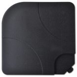 Zöld alumínium napernyő hordozható bázissal