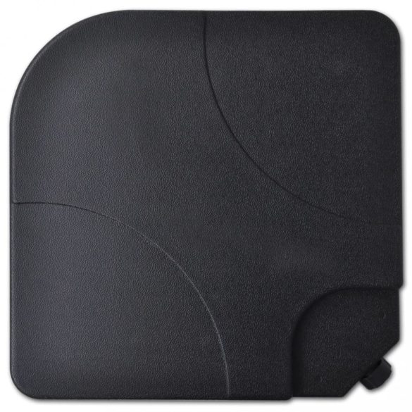 Zöld alumínium napernyő hordozható bázissal