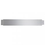 20 db hajlékony horganyzott acél gyep kerítés szett 100 x 14 cm