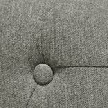 6 db szürke szövet étkezőszék