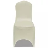 100 db krémszínű sztreccs székszoknya