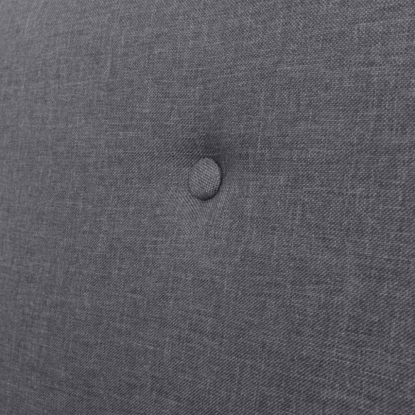 2 részes sötétszürke huzatú ülőgarnitúra