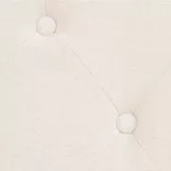 2 részes krémfehér szövet ülőgarnitúra