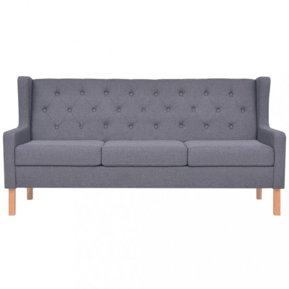 2 részes szürke szövet ülőgarnitúra