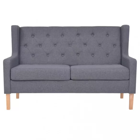 3 részes szürke szövet ülőgarnitúra