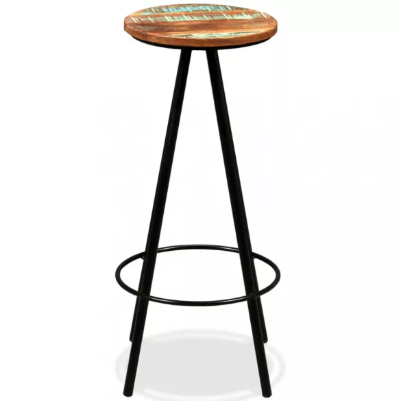 3 részes tömör újrahasznosított fa bárszett