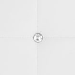 6 db fehér műbőr étkezőszék