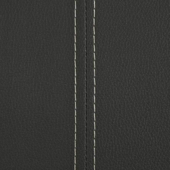 6 db szürke műbőr szánkótalpas étkezőszék