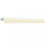 kézi működtetésű összecsukható napellenző, krémszínű, 400 cm