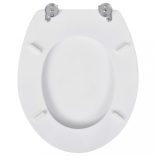 2 db fehér MDF WC ülőke