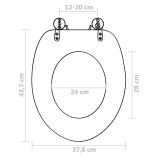 2 db delfinmintás MDF WC ülőke