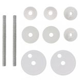 2 db régi famintás MDF WC ülőke