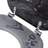 2 db vízcsepp mintás MDF WC ülőke