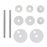 2 db porcelán mintájú MDF WC ülőke